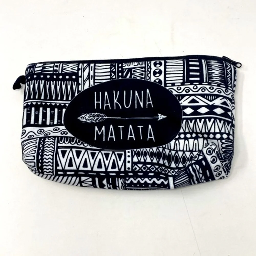 Jom Tokoy Hakuna Matata Makeup Bag Travel Cosmetic Case